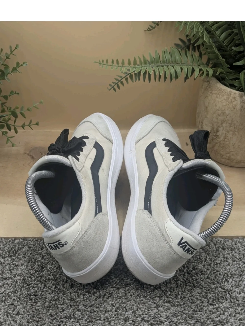 Vans Cruz Too Comfycush Gray Suede Mens 8.5 Women's 10 Casual Comfort Shoes - Picture 7 of 9